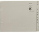 LEITZ A-Z Register Leitz DIN A4 Überbreite Tauenpapier