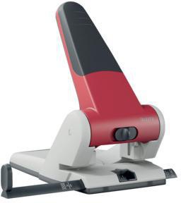 [9199108251] LEITZ Registraturlocher Leitz 8cm 65 Bl. (80 g/m²) Aluminium rot (rot)