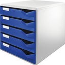 LEITZ Schubladenbox Leitz 5 Schubladen DIN A4 Überbreite