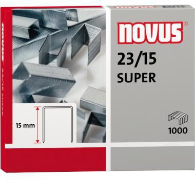 NOVUS Heftklammer NOVUS 23/15 SUPER Blockhefter Stahl