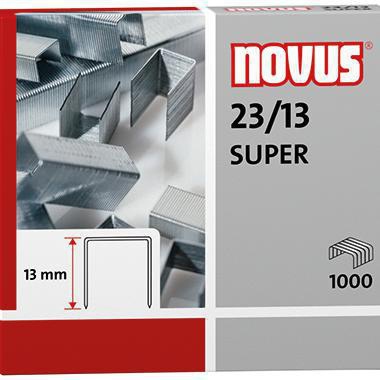 NOVUS Heftklammer NOVUS 23/13 SUPER Blockhefter Stahl