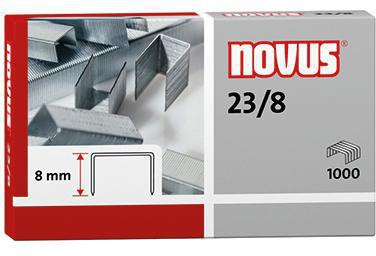 NOVUS Heftklammer NOVUS 23/8 Blockhefter Stahl