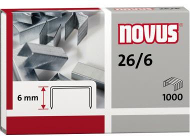 NOVUS Heftklammer NOVUS 26/6 Heftgeräte Heftzangen Stahl