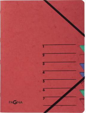 [9199108619] PAGNA Ordnungsmappe PAGNA EASY DIN A4 225g/m² (rot)