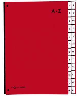 PAGNA Pultordner PAGNA DIN A4 A-Z Karton/Papier laminiert