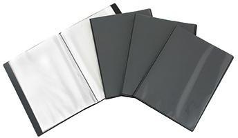 [9199108775] NEUTRALWARE Sichtbuch DIN A4 Polypropylen schwarz 10 Hüllen (20 Hüllen)