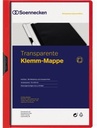 SOENNECKEN Klemmmappe Soennecken DIN A4 Hartfolie Farbe der