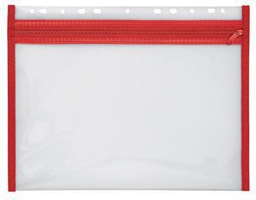 [9199109258] VELOFLEX Reißverschlusstasche Veloflex VELOBAG® XS Eurolochung (rot)