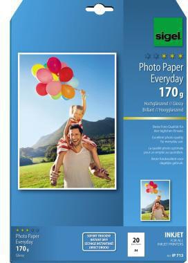 [9199109520] SIGEL Fotopapier SIGEL Everyday DIN A4 200g/m² weiß (170 g/m²)