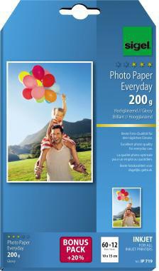 SIGEL Fotopapier SIGEL Everyday 10 x 15 cm (B x H)