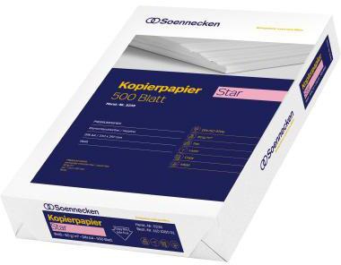 [9199109569] SOENNECKEN Kopierpapier Soennecken Star DIN A4 80g/m² elementar