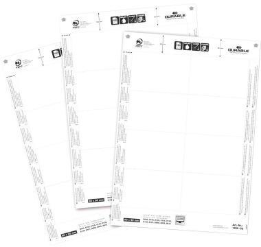 [9199109667] DURABLE Einsteckschild DURABLE BADGEMAKER® 90 x 60 mm (B x H)