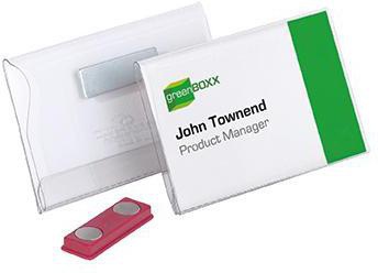 [9199109726] DURABLE Namensschild DURABLE 90 x 54 mm (B x H) Magnet