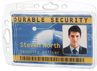 [9199109729] DURABLE Ausweishalter DURABLE 87 x 54 mm (B x H) Polystyrol