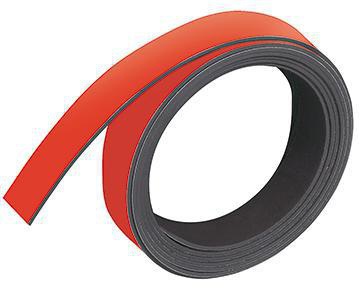 FRANKEN Magnetband FRANKEN 5 mm x 1 m (B x L) rot