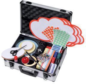 [9199109902] FRANKEN Moderationskoffer FRANKEN Kompakt 43 x 12 x 32 cm (B x H x