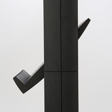 [9199110363] PAPERFLOW Prospektständer Paperflow Uno 85,5 x 167,5 x 38,5 cm (B (schwarz)