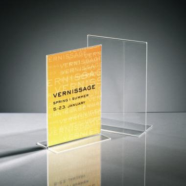 [9199110479] SIGEL Tischaufsteller SIGEL gerade 15 x 21,5 x 5,3 cm (B x H x