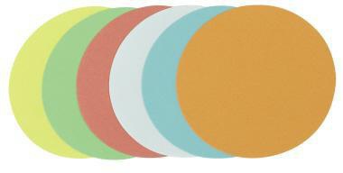 [9199110512] SOENNECKEN Moderationskarte Soennecken 19,5cm 130g/m² Altpapier 100 (9,5 cm mm)