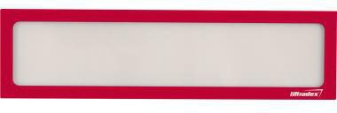 ULTRADEX Magnetrahmen Ultradex Infotasche PET rot 5 St./Pack.