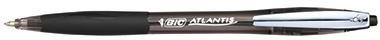 [9199110610] BIC Kugelschreiber BIC® ATLANTIS® Soft 0,4mm blau (schwarz, schwarz)