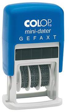 [9199110637] COLOP Datumstempel COLOP® mini-dater 160/L 25 x 12 mm (B x (GEFAXT)