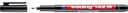 EDDING Folienstift edding 142 M 1mm schwarz nicht