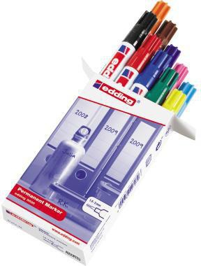 [9199110828] EDDING Permanentmarker edding 3000 1,5-3mm farbig sortiert 10