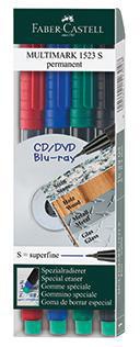 FABER-CASTELL Folienstift Faber-Castell MULTIMARK 1523 0,4mm