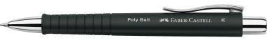 [9199111056] FABER-CASTELL Kugelschreiber Faber-Castell Poly Ball 0,5mm M blau (schwarz)