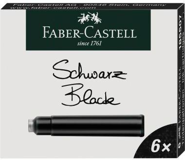 FABER-CASTELL Tintenpatrone Faber-Castell Standard nicht löschbar