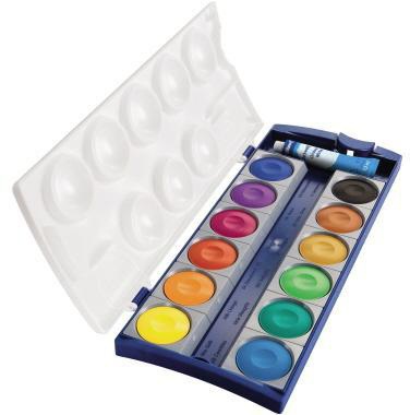 [9199111259] PELIKAN Farbkasten Pelikan K12 12 Farben farbig sortiert