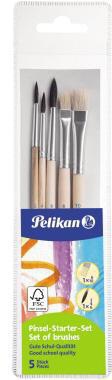 [9199111300] PELIKAN Pinselset Pelikan inkl. je 1 Haarpinsel Sorte 24