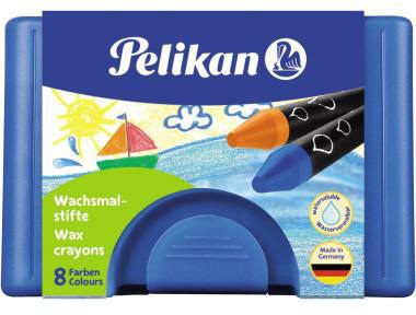 PELIKAN Wachsmalstift Pelikan 1,2 x 7,9 cm (D. x L) farbig