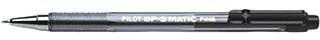 [9199111499] PILOT Kugelschreiber PILOT BP-S Matic 0,3mm blau (schwarz, schwarz)