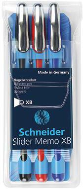SCHNEIDER Kugelschreiber Schneider Slider Memo XB 0,7mm XB rot
