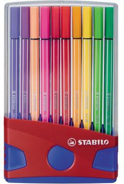 [9199111960] STABILO Fasermaler STABILO® Pen 68 ColorParade 1mm farbig