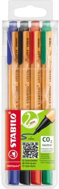 STABILO Fasermaler STABILO® GREENpoint® 0,8mm farbig
