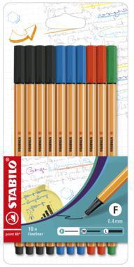 STABILO Fineliner STABILO® point 88® 0,4mm farbig