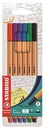 STABILO Fineliner STABILO® point 88® 0,4mm farbig