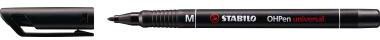 STABILO Folienstift STABILO® OHPen universal 1mm rot nicht