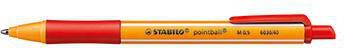 [9199112040] STABILO Kugelschreiber STABILO® pointball® 0,5mm M rot nicht
