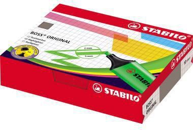 STABILO Textmarker STABILO® BOSS® ORIGINAL 2-5mm farbig