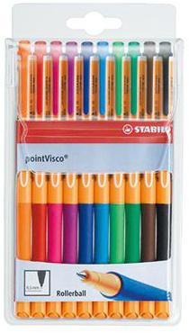STABILO Geltintenroller STABILO® pointVisco® 0,5mm farbig