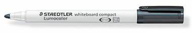 [9199112377] STAEDTLER Whiteboardmarker STAEDTLER® Lumocolor® compact 341 1-2mm (schwarz, schwarz)