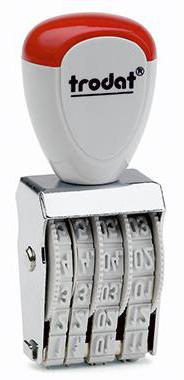 TRODAT Datumstempel trodat® Classic 1014 17 x 4 mm (B x H)