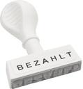 WEDO Textstempel WEDO® 45 x 4 mm (B x H) Gebucht