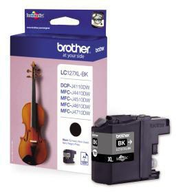 [9199112797] BROTHER Tintenpatrone Brother Originalzubehör LC-127XL-BK