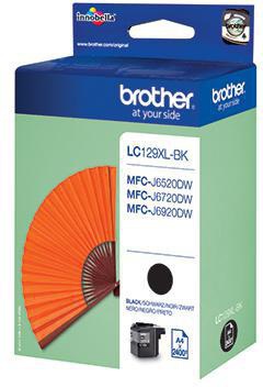 BROTHER Tintenpatrone Brother Originalzubehör LC-129XL-BK