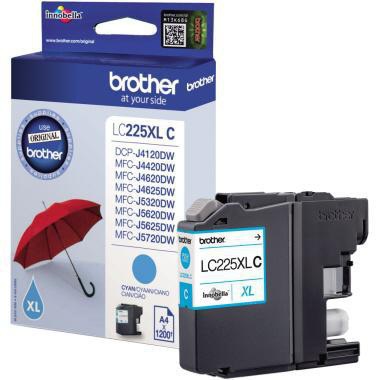 [9199112809] BROTHER Tintenpatrone Brother Originalzubehör LC-225XL-C